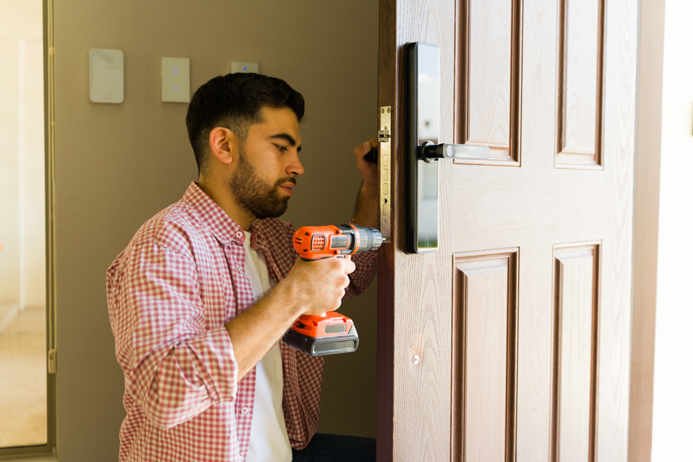 Storm door installation for Canadian home protection