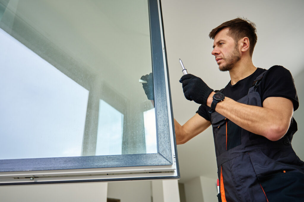 Window condensation repair by Fortify Services expert