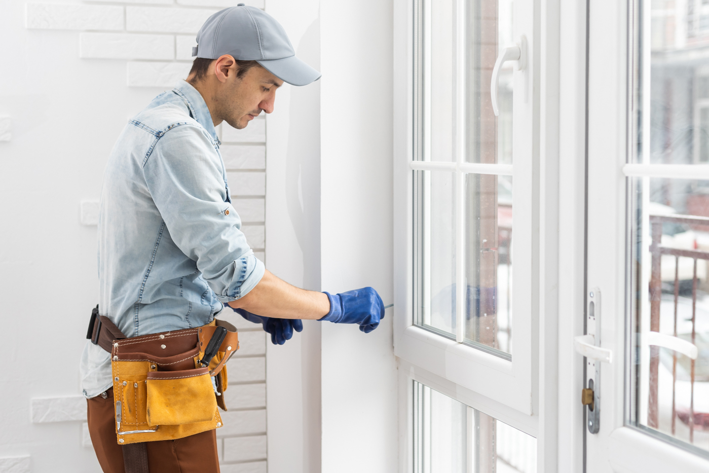 Window repair by Fortify Services technician in Canadian home