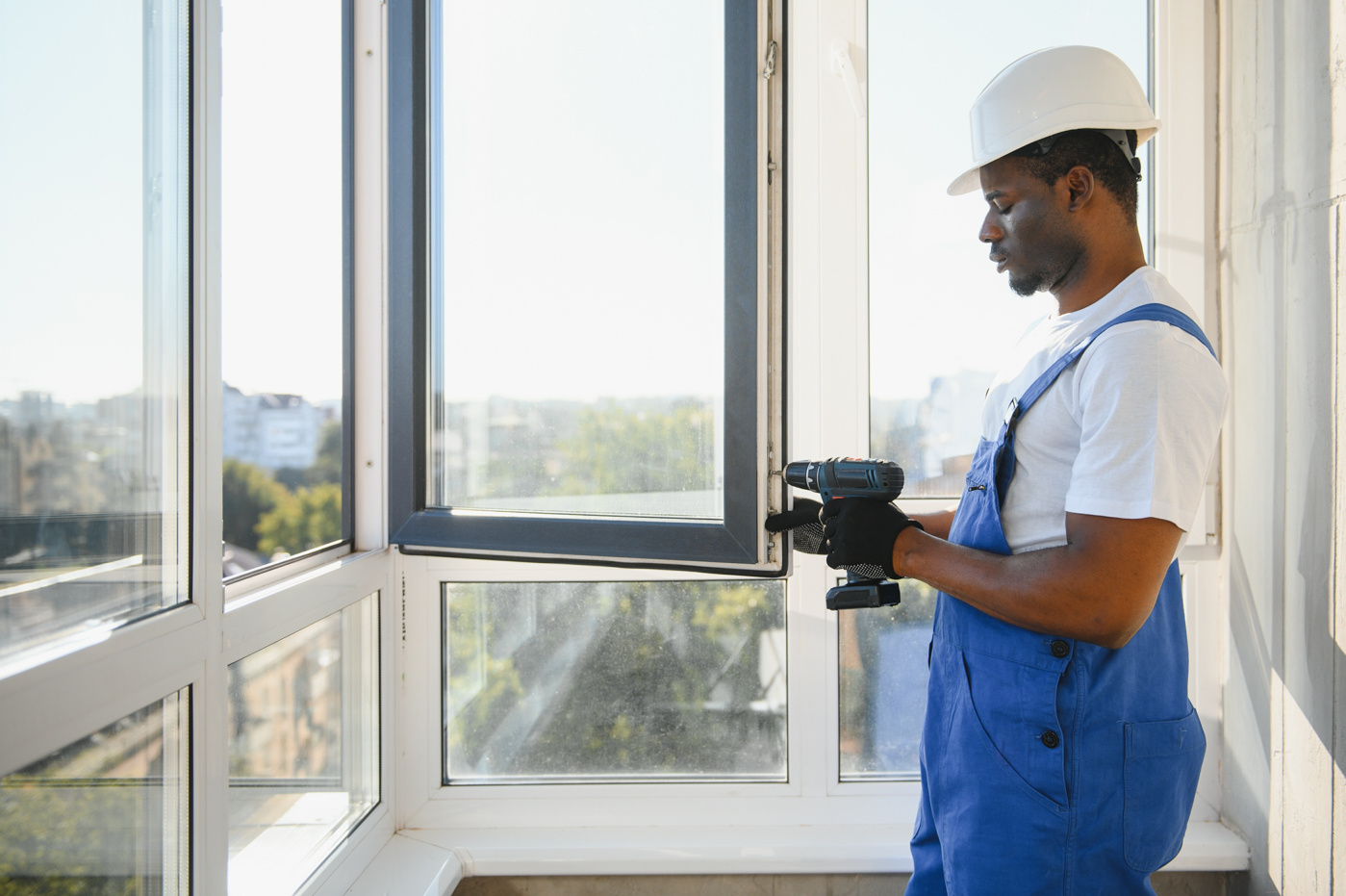 Window repair by Fortify Services technician in Canadian home