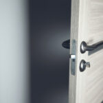 Code-compliant lock on interior door