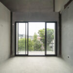 Large window installation bringing natural light