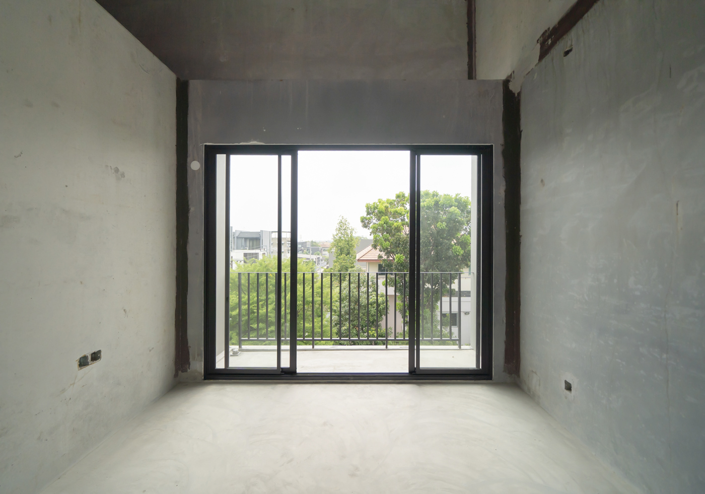 Large window installation bringing natural light