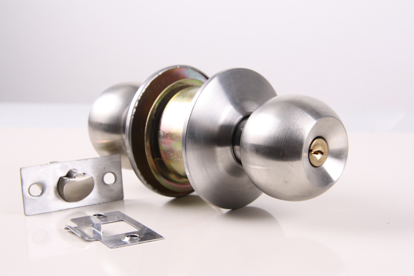 Condo security door lock and latch set