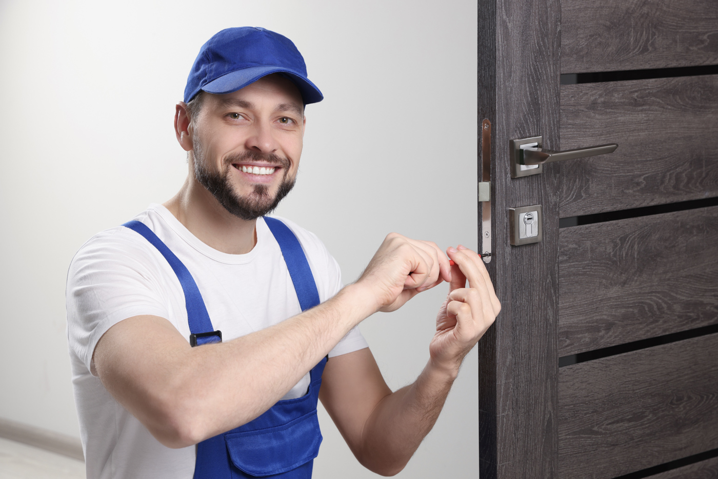 Door repair on standard Canadian home door