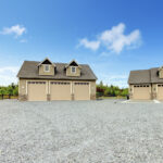 Residential garage doors on Canadian homes