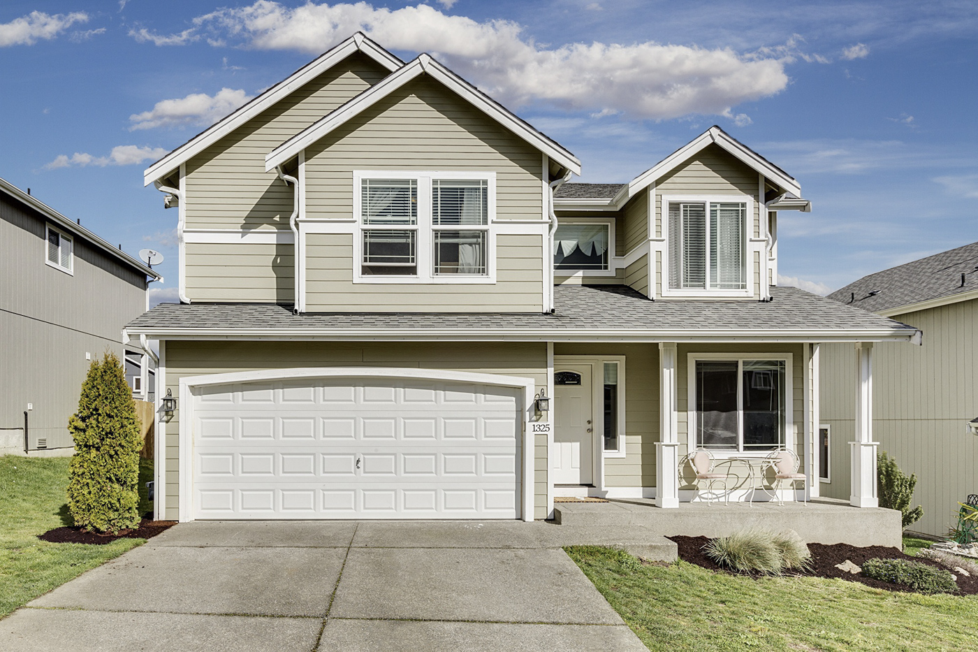 Residential garage door maintenance at Canadian home